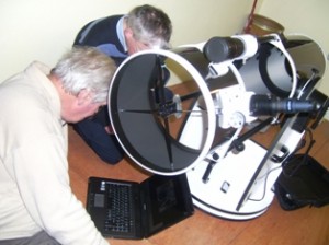 Aligning the telescopes - Julie Ormonde