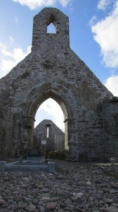 Ballinskelligs Old Abby - photo J. Ormonde
