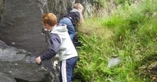 children discovering kerry dark sky reserve