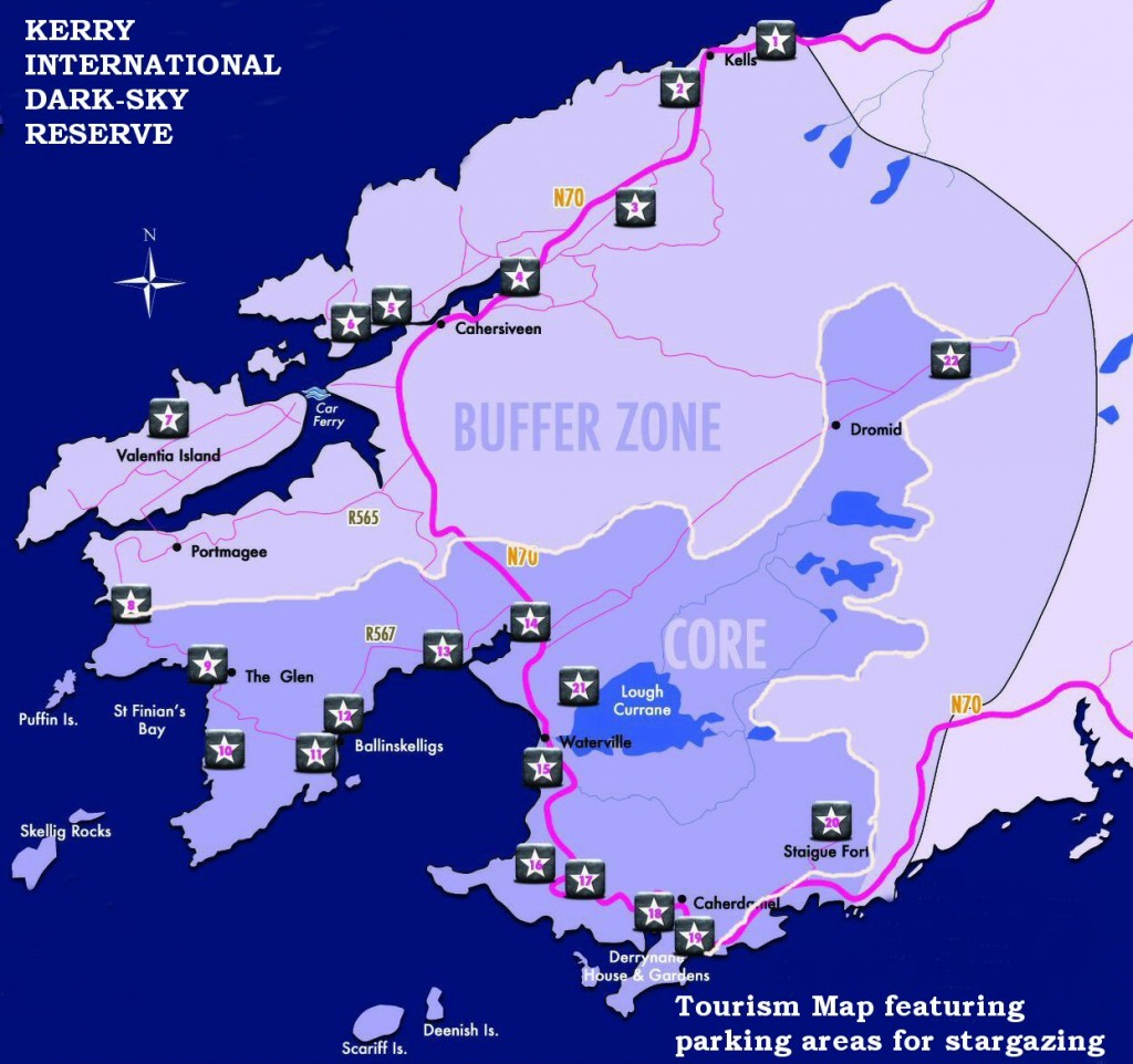 Kerry Reserve Space Tourism Map