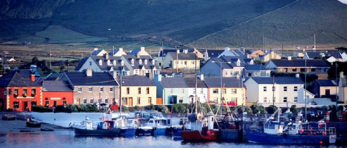 The fishing village of Portmagee..Michael Sheehan
