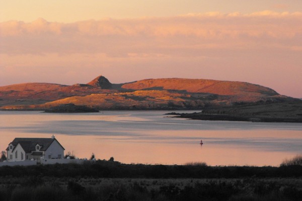 Looking accross to Valentia Island from Cahersiveen - Padraig Sands