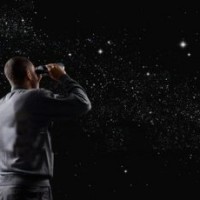 Binoculars at night