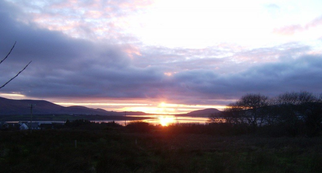 Sunset over Waterville - photo by J.Ormonde